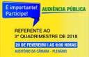 Audiência pública sobre metas fiscais