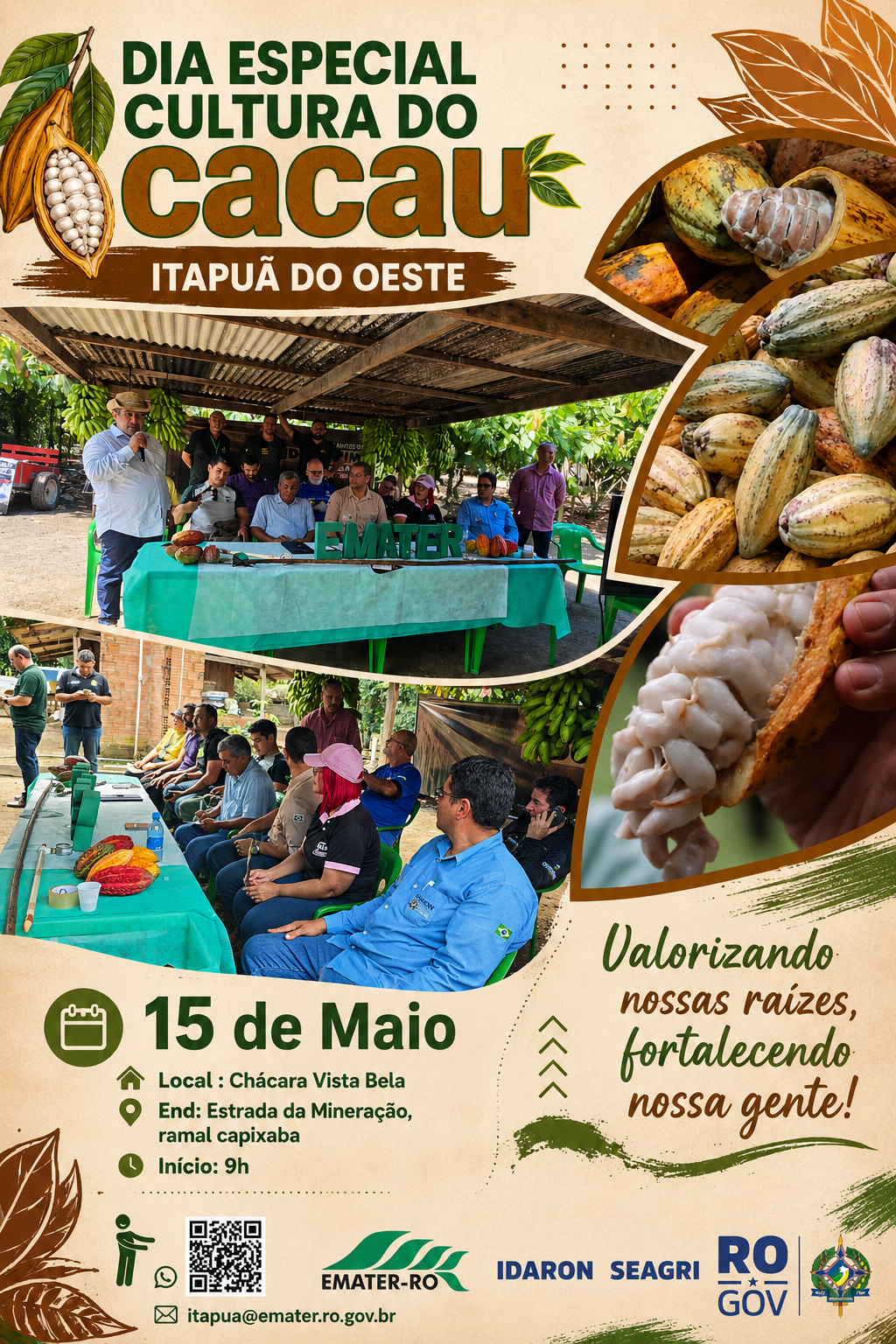 Dia Especial da Cultura do Cacau.