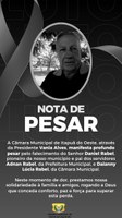     NOTA DE PESAR