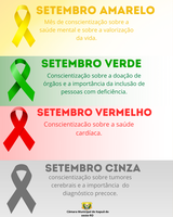 Setembro é um mês de cuidado, prevenção e solidariedade!